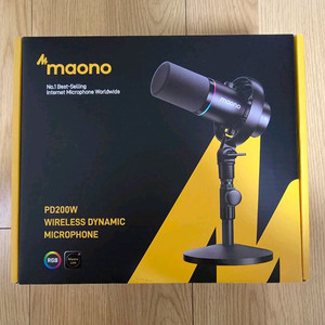 (미개봉 새상품) maono 마오노 무선 마이크 PD200W
