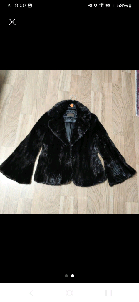 고급지고 예쁜 밍크코트자켓 (숏)/천연밍크 /리얼밍크--4