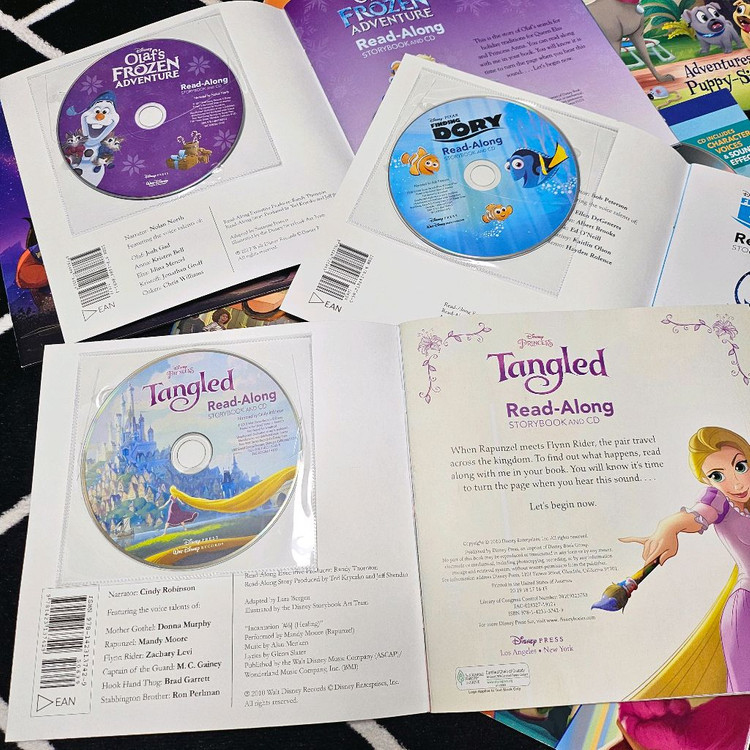 디즈니 픽사 Read Along9권과 CD--1