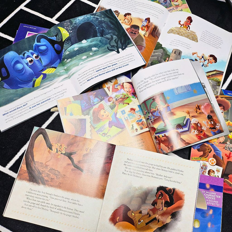 디즈니 픽사 Read Along9권과 CD--2