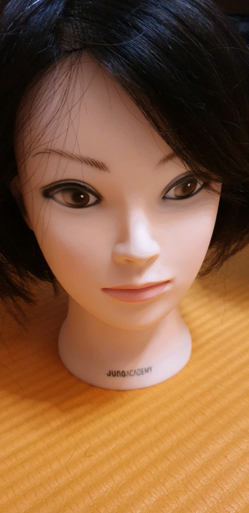 JUNO ACADEMY 미용 연습용 마네킹 헤드--1