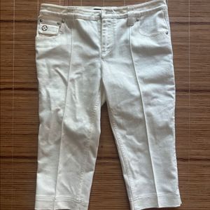 루이비통 카프리 칠부 팬츠 바지 38 사이즈