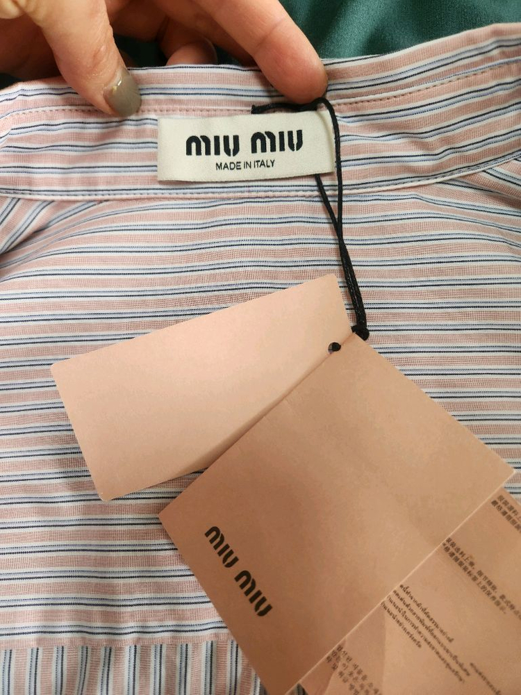 미우미우 블라우스--3