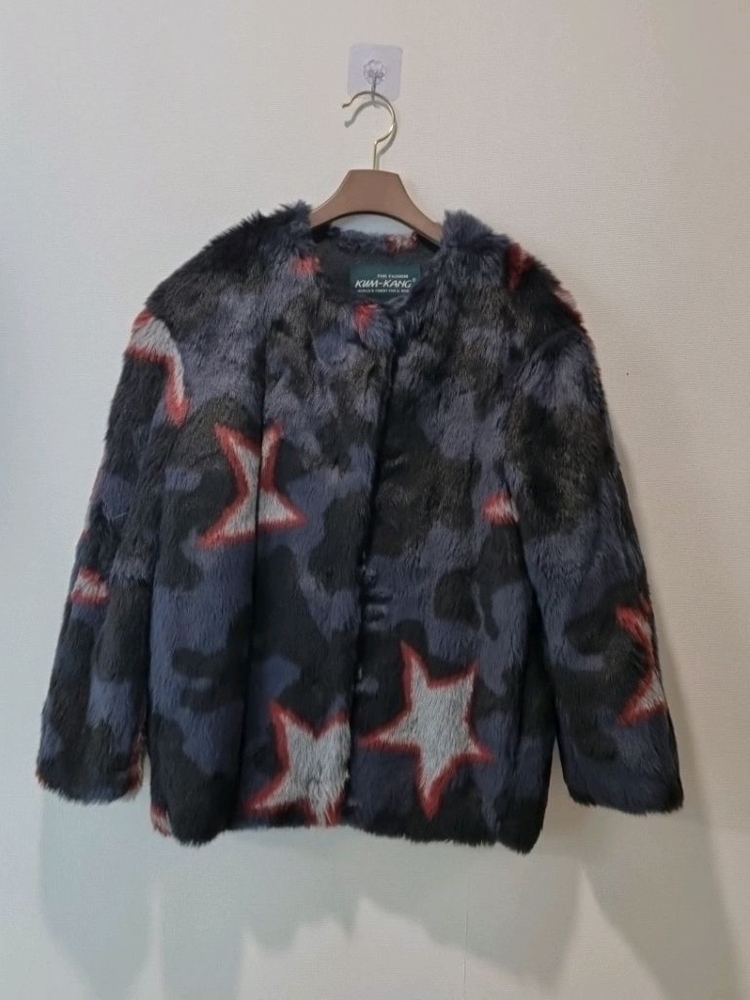 금강 밍크 퍼 코트 / 프리사이즈 / 상태좋음--3