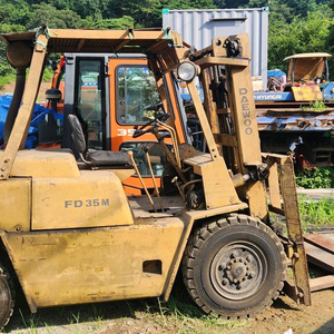 두산 대우 3.5톤 지게차 FD35 브레이크 제동력 약함