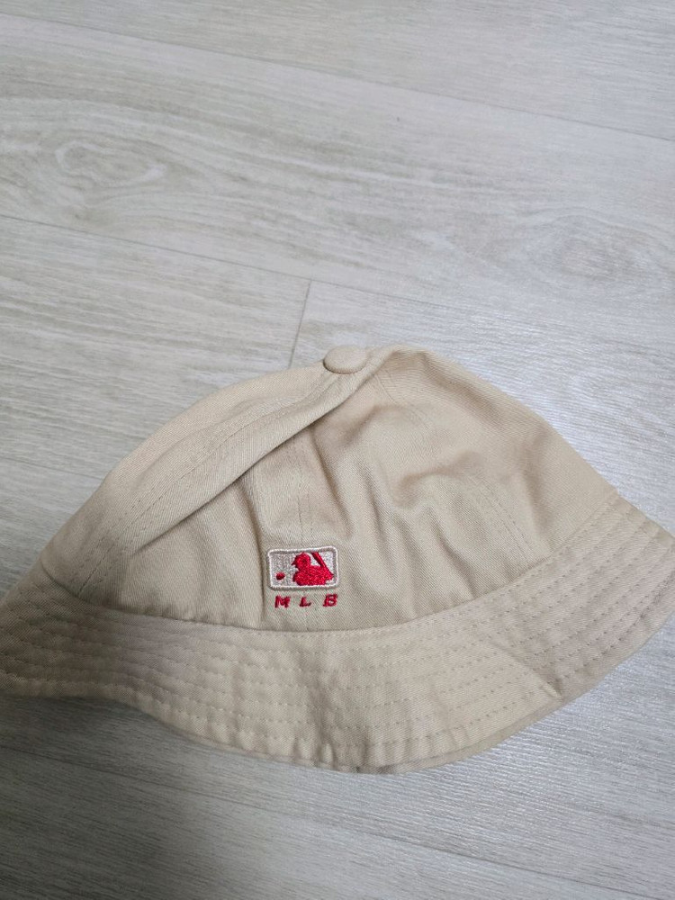 상태좋음) mlb 베이지모자--1