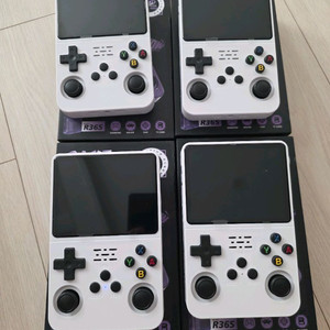 R36S 레트로 게임기 화이트 새상품 한방팩