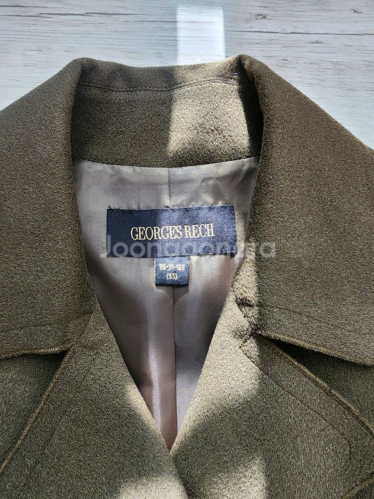 GEORGES RECH 조르쥬 레쉬 코트 팜. (55~66) 올리브 그린--4