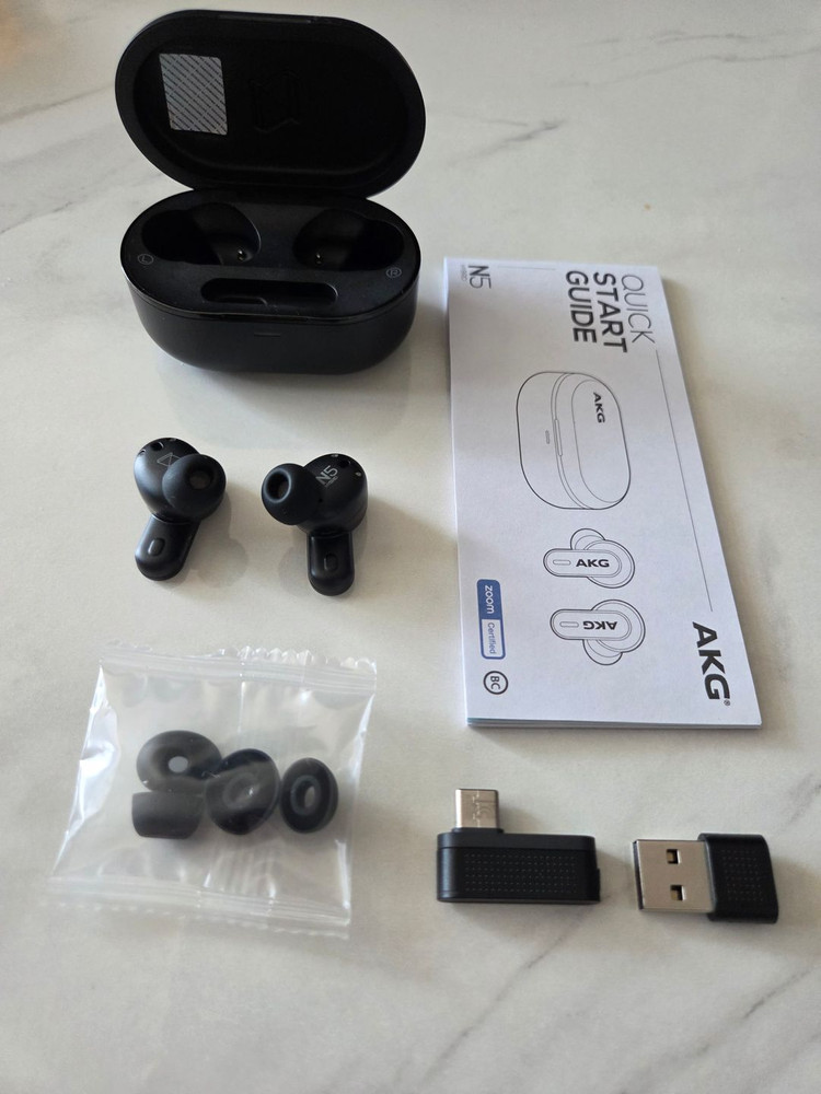 AKG N5 + JBL E45BT 하이브리드 무선 블루투스 이어폰 이어버드--0