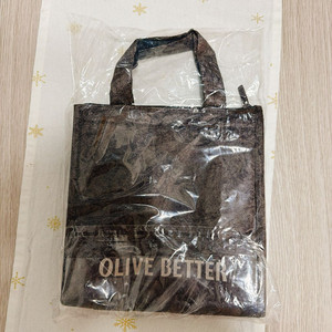 [미개봉/새상품] 올리브영 올리브베러 런치백