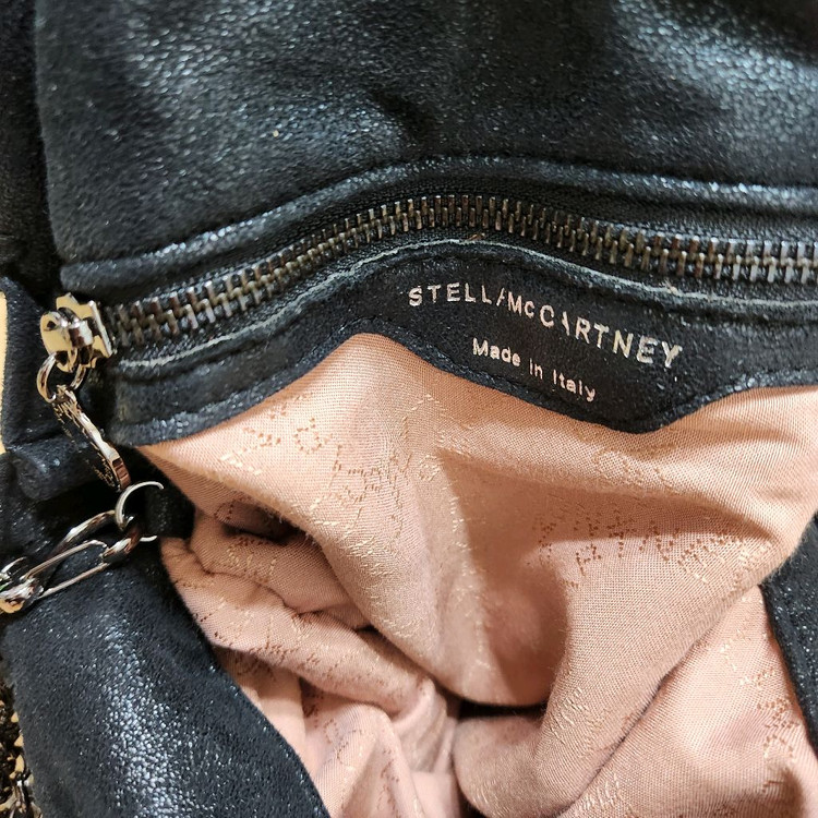 스텔라 맥카트니 팔라벨라 핸드백 숄더백 블랙--2