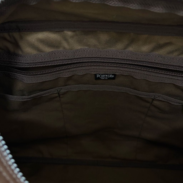 요시다포터 porter 프리스타일 보스턴백 브라운--7