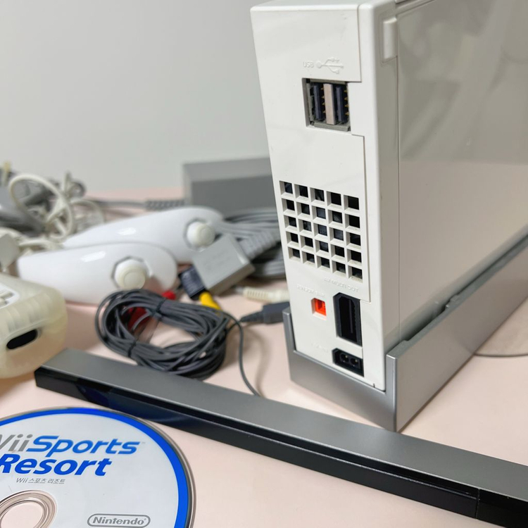 닌텐도 Wii 게임기 풀세트--4