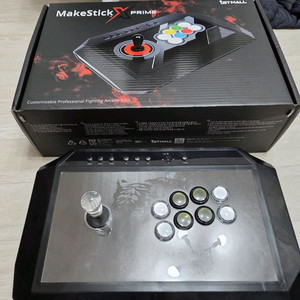 메이크스틱 x 프라임 무선 플스5 듀얼센스 아케이드 스틱