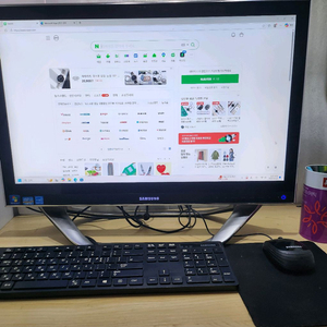 삼성 24인치 일체형 컴퓨터 (TV겸용)