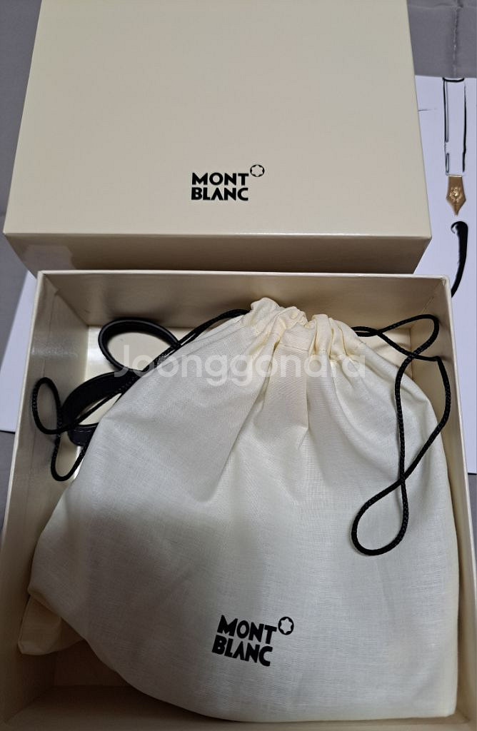 독일 명품 MONTBLANC 몽블랑 골드 리버서블 벨트--5