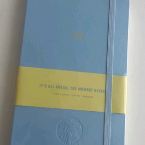 비닐o 스타벅스 2026 다이어리 스카이블루