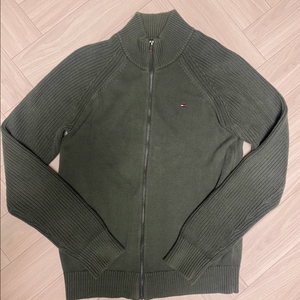 타미힐피거 남아 니트 집업 164사이즈