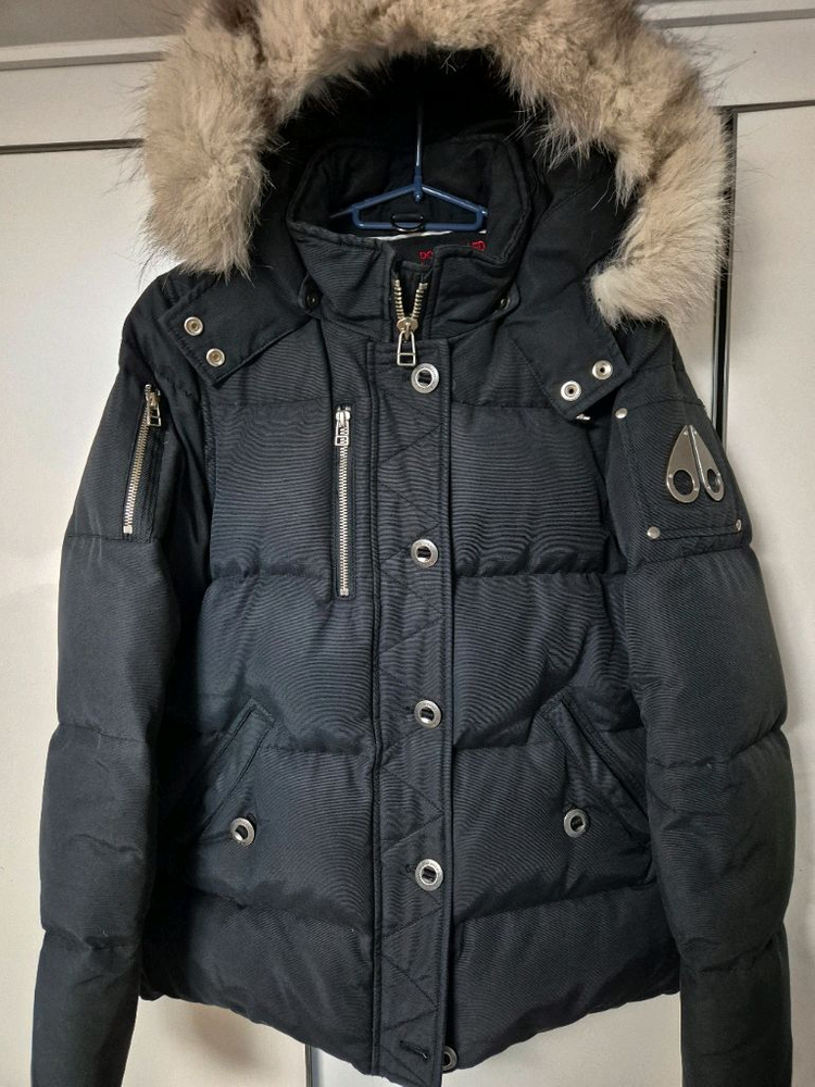 무스너클 쓰리쿼터 블랙 패딩 (남자 95 추천) 상태좋음--0