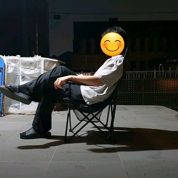 1+1이벤트]캠핑 의자+롤테이블 접이식 야외 낚시 차박--2