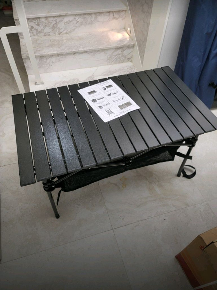 1+1이벤트]캠핑 의자+롤테이블 접이식 야외 낚시 차박--5