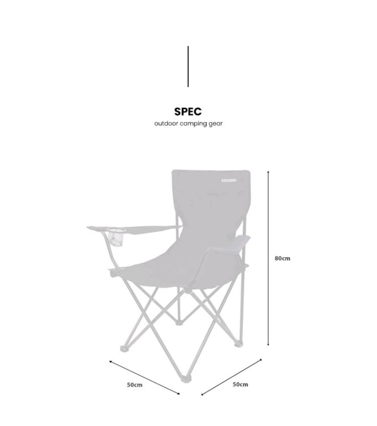 1+1이벤트]캠핑 의자+롤테이블 접이식 야외 낚시 차박--9