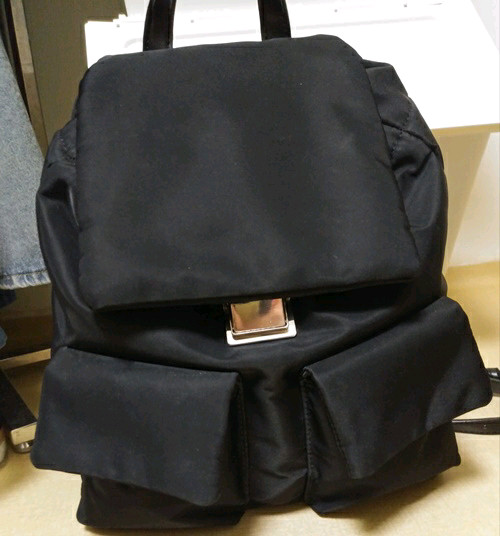 ZARA 자라 버클 백팩--4