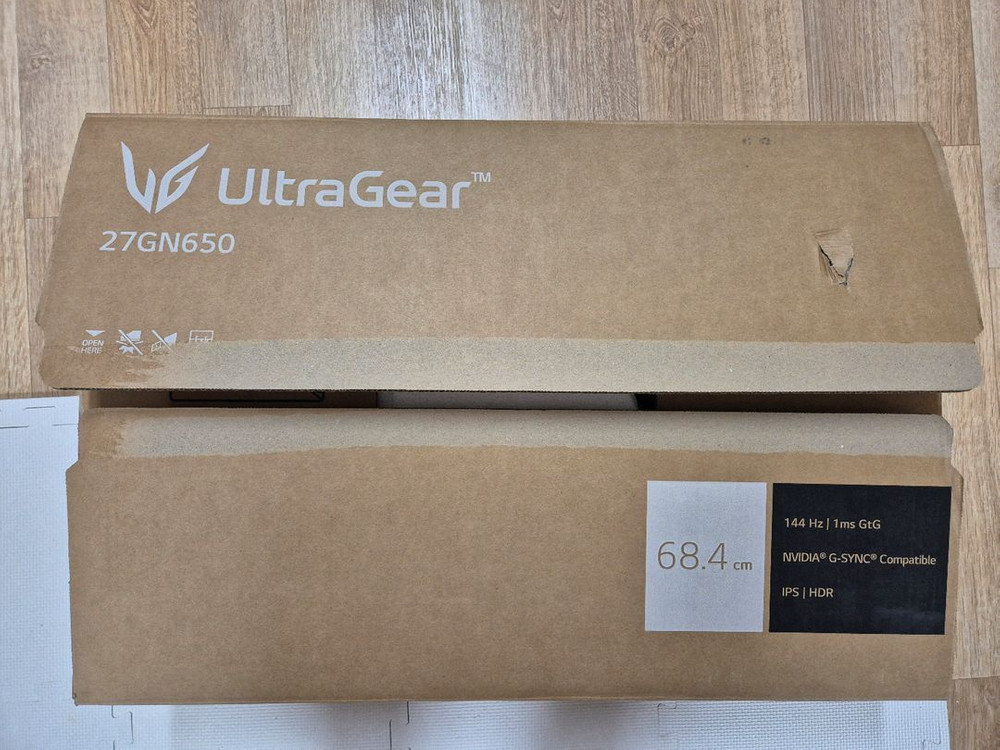 LG전자 울트라기어 27GN650 게이밍모니터 팝니다.--3