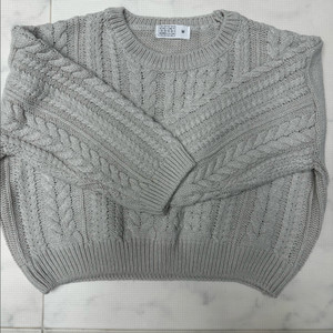 세인트돌 꽈배기 니트 M 아이보리