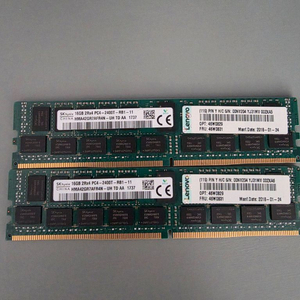 DDR4 서버용 16GB 메모리 2개 세트 ECC REG