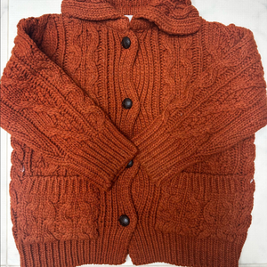 피넛 케이블 니트 가디건 S