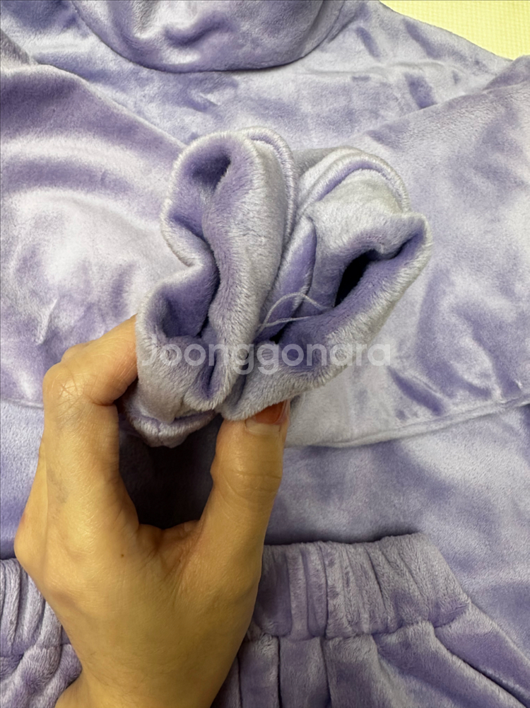 페이퍼스튜디오 벨벳 트레이닝복 세트 2사이즈--1