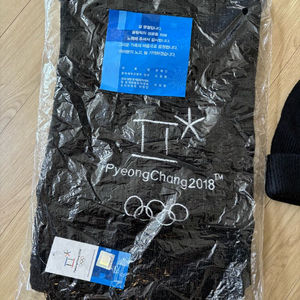 평창 올림픽 노스페이스 목도리 새것