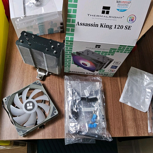 써멀라이트 어쌔씬킹 120SE ARGB 싱글타워 쿨러