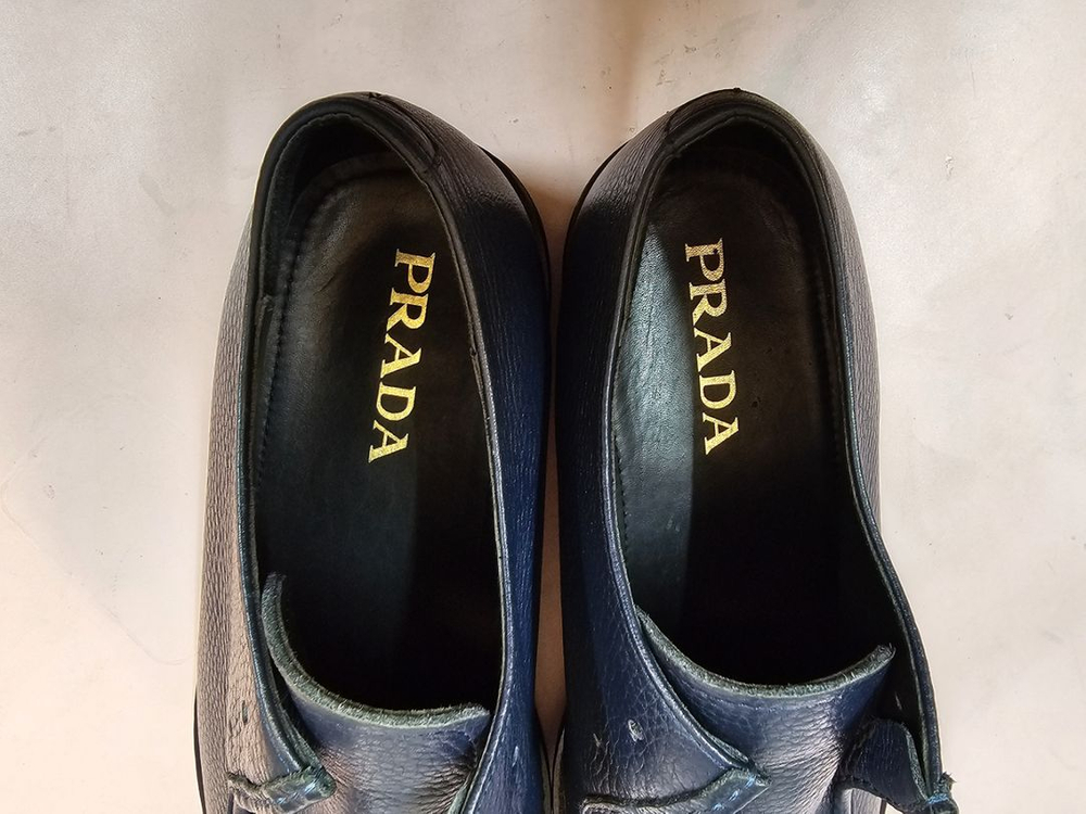 프라다 남성 더비 로퍼 스니커즈 275--5