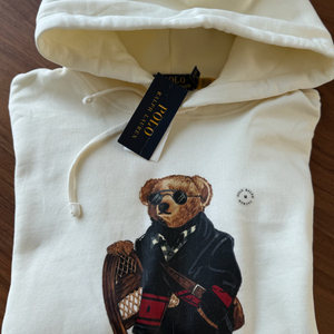 이번주만 가격인하>새상품) 폴로랄프로렌 폴로베어 플리스 후디 M