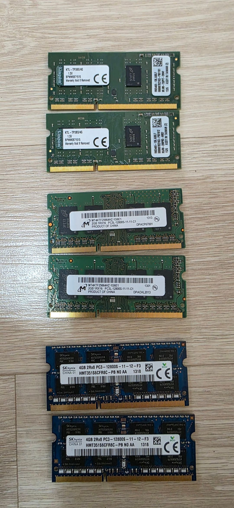 PC3-10600(DDR3-1333), PC3-12800S(DDR3-1600) 4~8GB 이미지