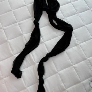 빈티지 롱 스카프 머플러 블랙 아카이브