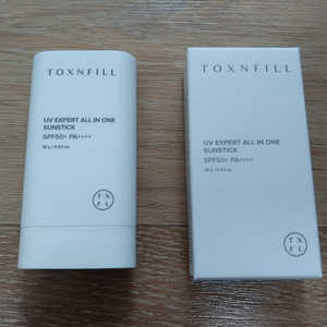 톡스앤필 유브이 엑스퍼트 올인원 선스틱 18g 미개봉 자외선 차단, 미백, 주름개선 선블럭 썬블럭 썬스틱