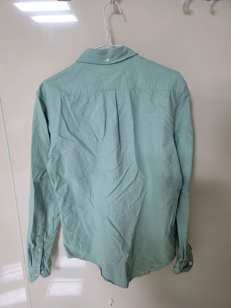 리바이스 연두색 셔츠 95사이즈 구김있음--1