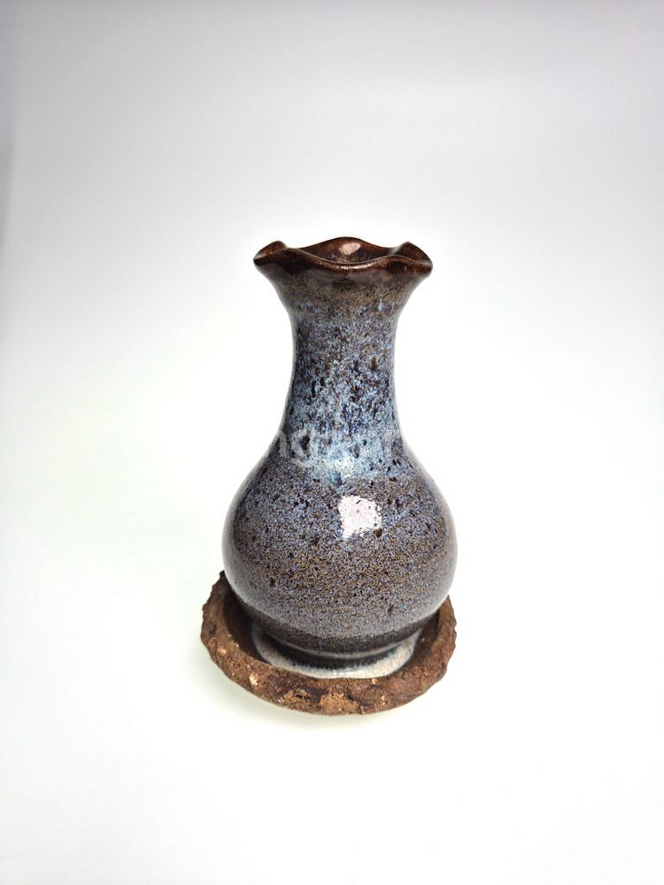 연대감 높은 송대 군요 자채유 호형 화병 중국도자기 수집품 골동품--1