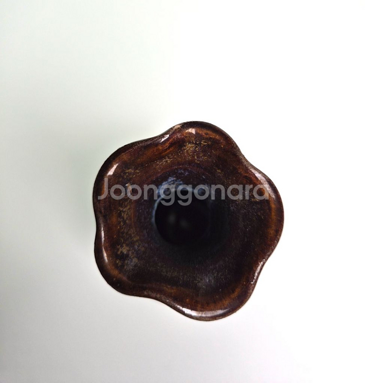 연대감 높은 송대 군요 자채유 호형 화병 중국도자기 수집품 골동품--2