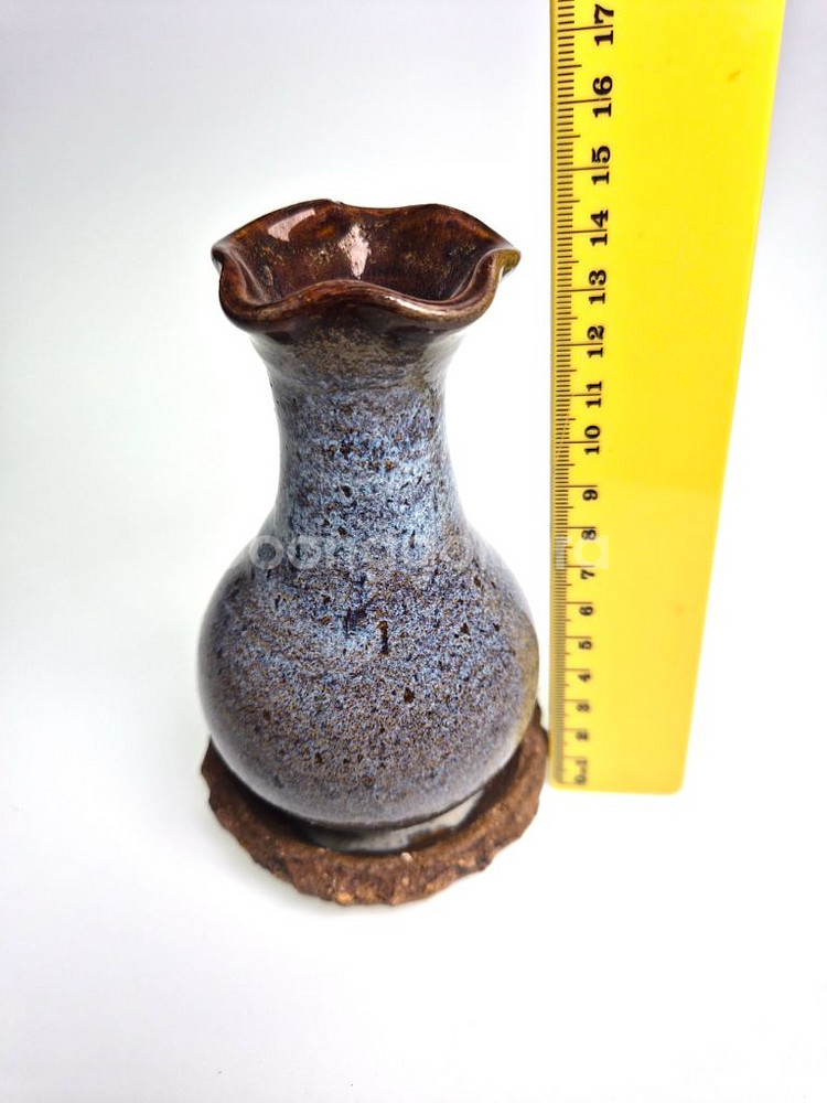 연대감 높은 송대 군요 자채유 호형 화병 중국도자기 수집품 골동품--6