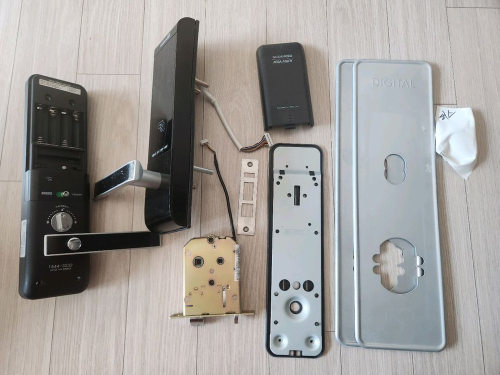 게이트맨 디지털 도어락 세트 이미지