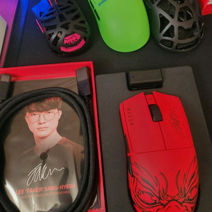 5분사용)레이저 바이퍼 V3 pro 페이커 에디션