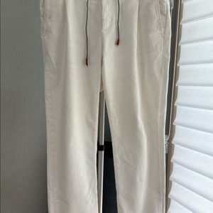 일레븐티 / 남성 코듀로이 스트링 팬츠 화이트/ 34