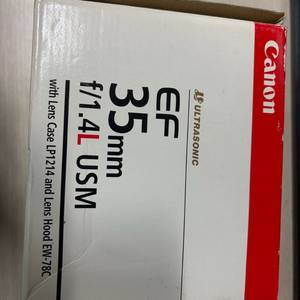 캐논 EF35mm F1.4L USM 단렌즈