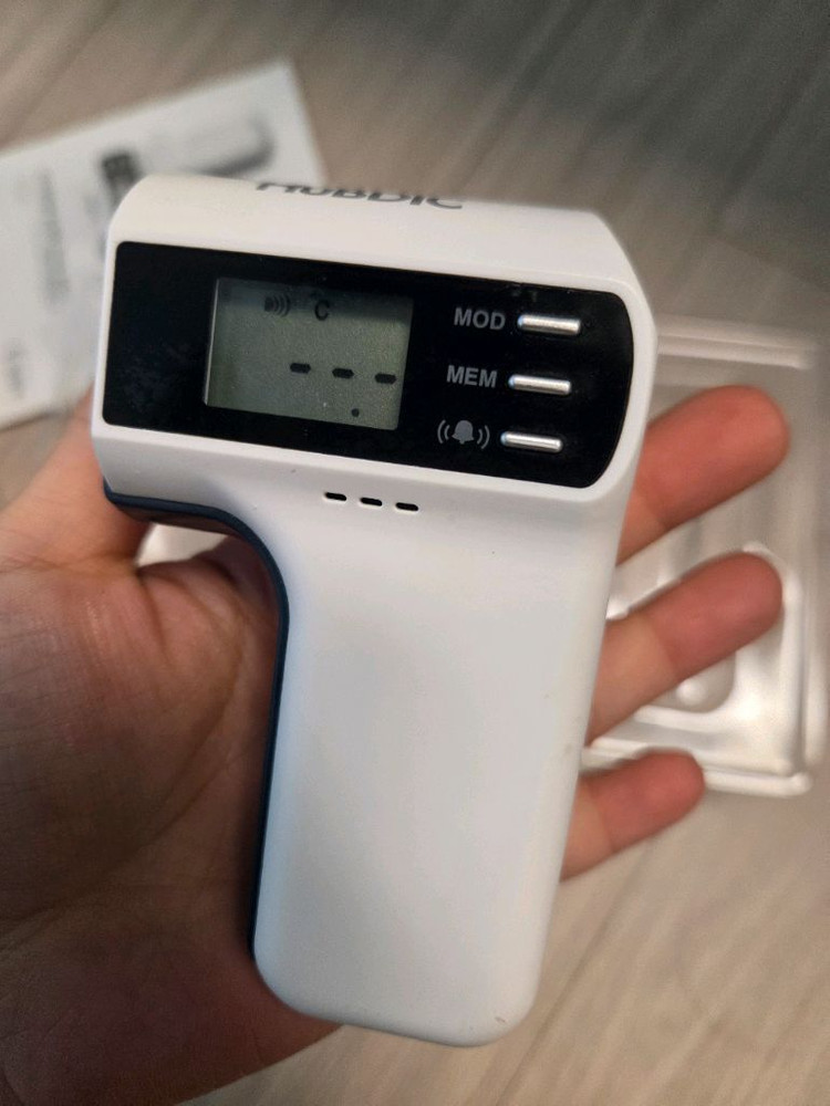 휴비딕 피부 적외선 비접촉 체온계 써모파인더 FS-300 신생아 아기 체온측정--2