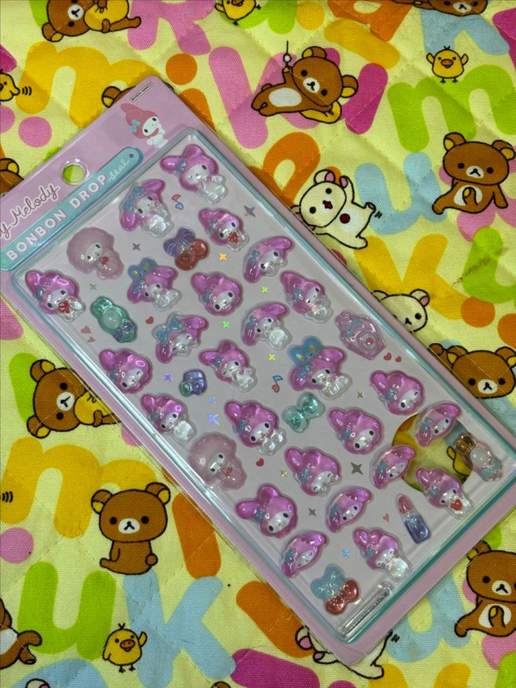 산리오 마이멜로디 봉봉 스티커 [새상품]--1