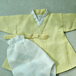 백일한복 남아 한복 세트 여아 클레이 케이크